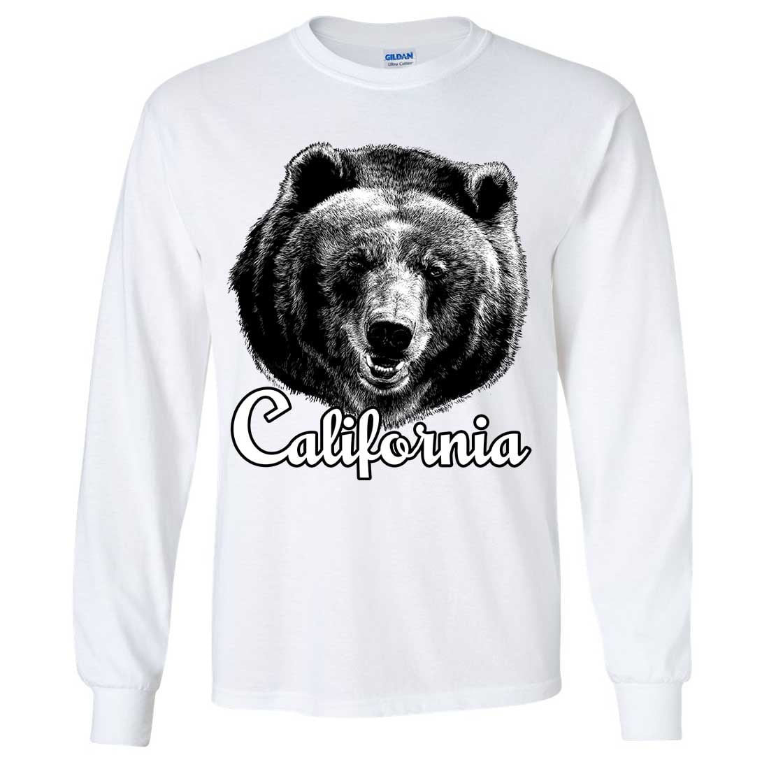 Diana Lee California Grizzly Bear Long Sleeve Shirt Walmart Com
