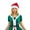 Red, variant on Adult Kids Short Plush Christmas Hat Thicken Assorted Colors Santa Claus Cap for Christmas New Year Party Holiday Gifts