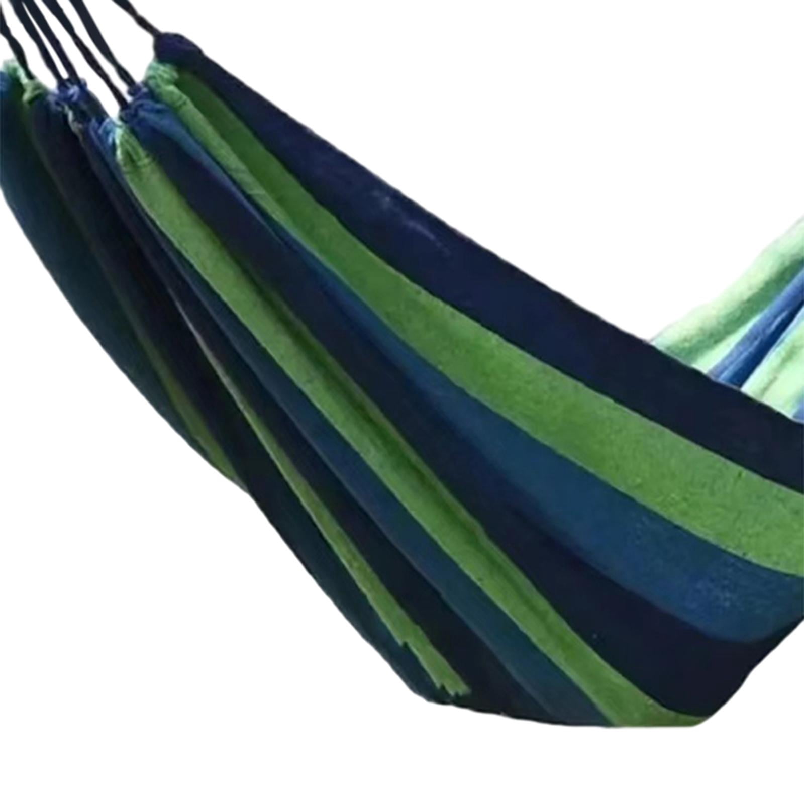 SunniMix Camping Hammock Lightweight Heavy Duty with Sturdy Tree Rope Outdoor Hammock for Blue 190x150cm
