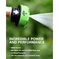 thumbnail image 2 of Greenworks 24V 600-PSI Cordless Power Cleaner with 4.0 Ah USB Battery & Charger 5119802, 2 of 6