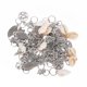 thumbnail image 2 of Pinzas para trenzas de pelo, 70 piezas Anillos para trenzas de pelo Accesorio para el cabello Anillos para trenzas de pelo Elaborados por expertos, 2 of 11
