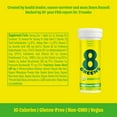 thumbnail image 3 of 8Greens Effervescent Super Greens Dietary Supplement - 8 Essential Healthy Real Greens in One (Lemon Lime 1 Tube / 10 Tablets), 3 of 8
