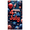 7B, variant on Patriotic Design Happy 4th of July Balloon Banner Fireworks Decoration Red White Blue Stars for Independence Day Celebration Outdoor Party Indoor Event