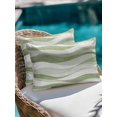 thumbnail image 3 of Outdoor Pillows Waterproof, Light Sage Green Ombre Throw Pillows with Inserts Included, Modern Moire Abstract Art Aesthetics Indoor Outdoor Decorative Lumbar Pillow for Bed/Couch/Patio 12"x20", 1Pcs, 3 of 8