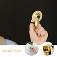 thumbnail image 3 of Luxshiny 2Pairs Traditional Finger Cymbals for Performance Assorted Color Finely Crafted Handheld Instrument, 3 of 8