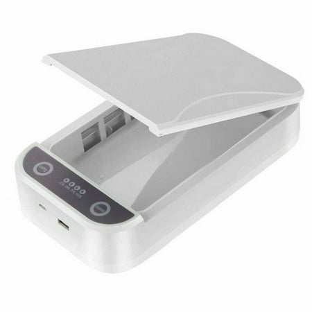 UV Cell Phone Sanitizer & Small Item Cleaner | Android & iPhone Sanitizer Sterilizer | Kills 99% of Germs Viruses & Bacteria | Sanitize Keys, Jewelry, Masks, Cards, More!