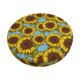 thumbnail image 1 of Disketp Sunflowers Funda Redonda para Taburete, Funda de Cojín para Silla de Bar Suave y Elástica-12 inch, 1 of 7