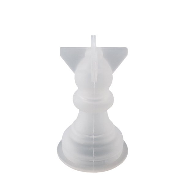 Moyic Molde de silicona para ajedrez, repuesto antiadherente Flexible para manualidades, resistente al calor, estilo Simple, molde para hacer Type2 NO2