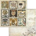 thumbnail image 2 of Stamperia Double-Sided Paper Pad 12"X12" 10/Pkg Alchemy, 10 Designs/1 Each, 2 of 11
