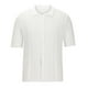 thumbnail image 1 of Playeras Elvqul para Hombre Playa Blanco Manga Corta sin Estampado Solapa Abotonada, 1 of 4