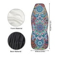 thumbnail image 7 of Binienty Vintage Car Seat Covers for Women Boho Mandala Car Seat Covers Set for Front Seats Universal Auto Accessories Cushion Protectors Fit for SUV Sedan Truck, 7 of 7