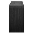 thumbnail image 5 of Sideboard Console Table Entry Display Cabinet, Black, Wood, Living Dining Room Kitchen Cafe Bistro Hospitality Restaurant, Modern Contemporary, HB37110, 5 of 10