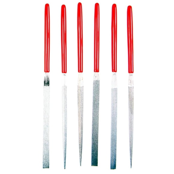 EZE-LAP 607F Fine Grit Diamond Needle File Set