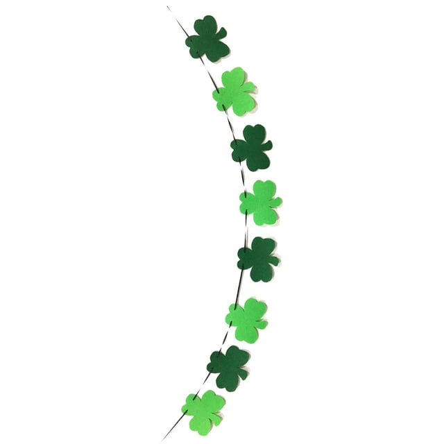 Billuyoard St Patricks Day Banner Festival Prop Festivales de interior Adorno Decoraciones para habitaciones Banderines Guirnalda para diseño Type3 NO3 Billuyoard HA059269-02