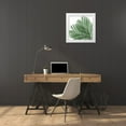 thumbnail image 3 of Jensen, Mia 12x12 White Modern Wood Framed Museum Art Print Titled - Palm Green I, 3 of 4