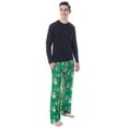 thumbnail image 3 of The Simpsons Mens' Christmas Homer Duff Beer and Holly Sleep Pajama Pants, 3 of 7
