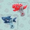thumbnail image 5 of 2 pistolas de agua para niños, dinosaurio y tiburón, 5 of 5