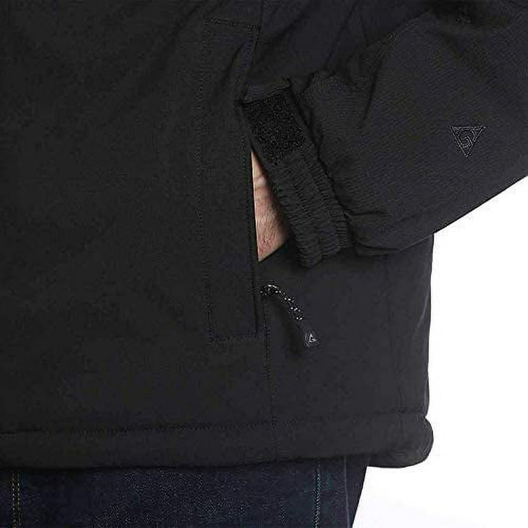 Gerry Men s Detachable Hooded Nimbus Tech Jacket Black Medium
