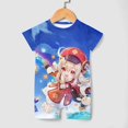 thumbnail image 3 of Genshin Impact Baby Romper Short Sleeve Bodysuits Soft Rompers Summer Clothes One-Piece Jumpsuits Outfits 3-6M, 3 of 7
