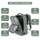 thumbnail image 4 of Mochila de viaje Coofay para mujer y hombre, impermeable, 30 L, 4 of 9