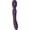 Purple, variant on Vive Enora Double End Pulse Vibrator Wave Personal Massage Wand, Purple
