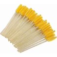 thumbnail image 1 of 100 PCS Disposable Crystal Eye Brush, Pink Brush Mascara Wands, Eyelash Mascara Brushes Eye Lash Applicator Brush, 1 of 4
