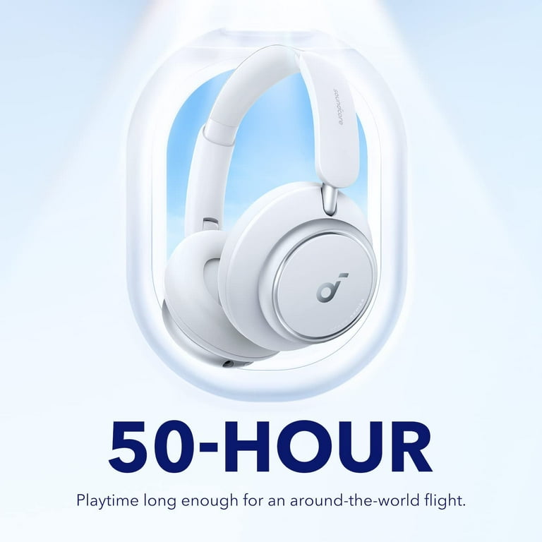 Soundcore by Anker Space Q45 Adaptive Active Noise Cancelling Headphones,  Reduce Noise by Up to 98%, 50H Playtime 