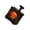 Black, variant on Yihuala Miniature Fireplaces Light for Doll House Decoration LED Realistic Flame Simulation Furniture for Doll House Living Room