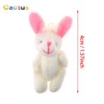 thumbnail image 3 of 4/4.5/6cm Mini Teddy Bear Plush Toy Joint Bear Cartoon Stuffed Dolls Long Ear Rabbit Toys Souvenirs For Children Small Gifts, 3 of 5