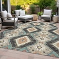 thumbnail image 3 of Dalyn Rugs Machine Washable Indoor/Outdoor Chantille ACN2210 Black 10' x 14' Rug, 3 of 9