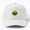 White, variant on No Mercy Chip Hazard Baseball Hat, Character Battle Statement Graphic Design, Classic Cap