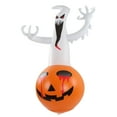 thumbnail image 1 of Fantôme Citrouille Gonflable 16 Couleurs Lumière LED Résistant aux Intempéries Décoration d'Halloween pour Pelouse Jardin avant-Cour, 1 of 5