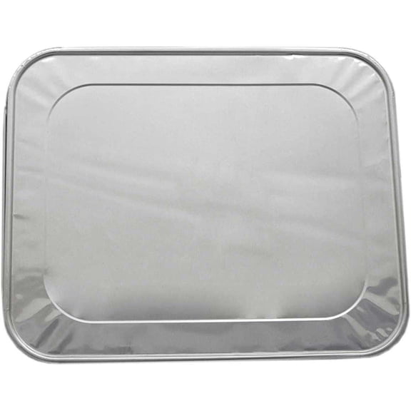 Mr. Miracle Aluminum Lids for Half Size 9x13 Foil Steam Pans. Pack of 30