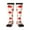2 Black-1, variant on Happy Canada Day Print Thigh High Socks Extra Long Stretchy Sock Women Over Knee High Opaque Stocking Daily Wear