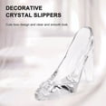 thumbnail image 2 of Crystal Shoes Glass Home Decor Cinderella High-heeled Shoes, 2 of 5