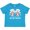 Turquoise, variant on 4th of July Twins Boys or Girls Toddler T-Shirt