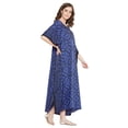 thumbnail image 4 of Caftans pour Femmes Longue Maxi Grande Taille Robe Caftans Manches 3/4 Robes pour Dames Filles en Ligne, 4 of 7
