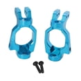 thumbnail image 2 of 2 Piezas de Portamanguetas C para Coche RC, Bloques de Ruedas C, Accesorios de Repuesto Metálicos para Coche RC Azul, 2 of 9