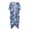 Blue Camo, variant on Cow Daisy Flower Print Women Half Sleeve Kimono Cardigan Loose Swimsuit Beach Cover Up Casual Blouse Summer Tops Capes for Ladies