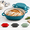 Ocean Blue, variant on Enameled Cast Iron Bread Oven With Lid 2 Qt Oval Blue