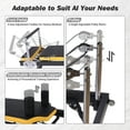 thumbnail image 4 of Accreate Foldable Pilates Reformer Machine for Home, Compact Reformer Pilates Machine, Dual Resistance, Heavy-Duty Pilates Equipment, Adjustable, 250 lbs Capacity, High-Density Padding, All Levels, 4 of 8