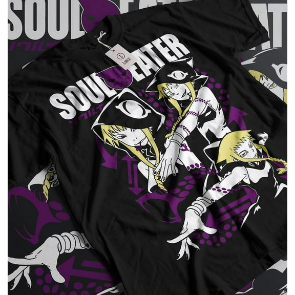 Soul Eater Maka Albarn Shirt -soul Eater Shirt,soul Eater Franken Stein,anime Shirt,soul Eater Medusa,maka Albarn T Shirt,anime Tshirt