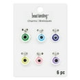 thumbnail image 2 of Seed Bead Evil Eye Charms by Bead Landing 6pc, 2 of 2