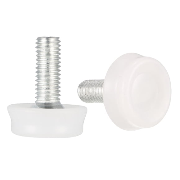 Niveladores de Muebles, Altura Ajustable de 9mm a 19mm M8 x 20mm Rosca, 16Pcs