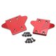 thumbnail image 2 of Juego de placas protectoras protectoras para armadura de chasis delantero y trasero, rojo, 2 of 5