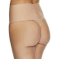 thumbnail image 2 of Women's Maidenform DM0049 Tame Your Tummy Lace Thong (Beige Swing Lace 2X), 2 of 3