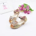 thumbnail image 6 of Relanfenk Children Kids Baby Shoes Toddler Girls Pearl Butterfly-Knot Single Princess Shoes Sandals, 6 of 6