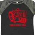 thumbnail image 4 of Inktastic This is How I Roll Tractor Red Boys or Girls Toddler T-Shirt, 4 of 5