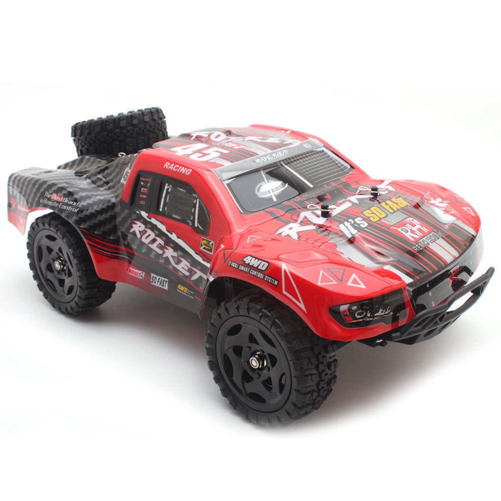 REMO 1621 2.4G 4WD 1/16 50km/h RC Truck Car Waterproof Brushed Short Course - image 2 of 7