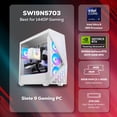 thumbnail image 2 of iBUYPOWER Slate Gaming PC Desktop Computer Intel Core Ultra 9 285 CPU, NVIDIA GeForce RTX 5070 12GB GPU, 32GB DDR5 5200MHz RAM, 2TB NVMe SSD, Windows 11 Home, Gamer Keyboard and Mouse - SWI9N5703, 2 of 15